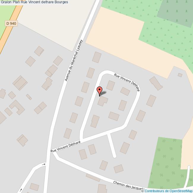 Rue Vincent dethare Bourges