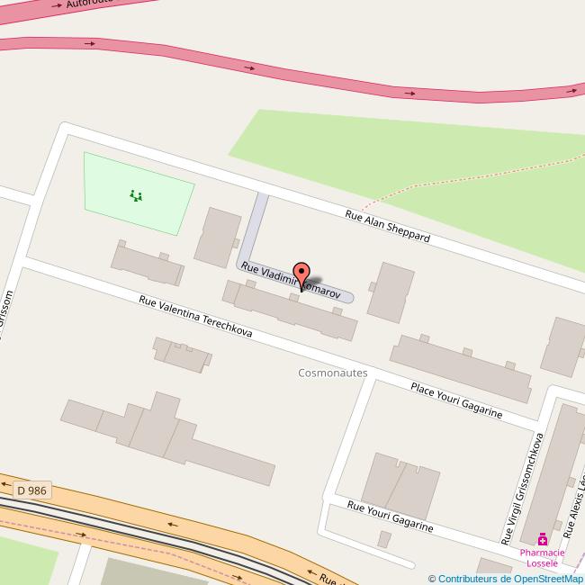 Rue VLADIMIR KOMAROV SaintDenis