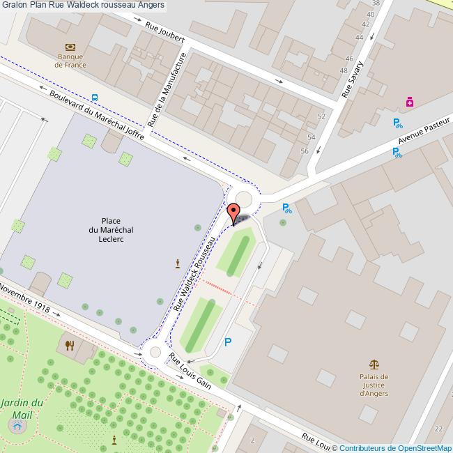 Rue Waldeck rousseau Angers