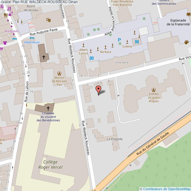 Rue WALDECKROUSSEAU Dinan