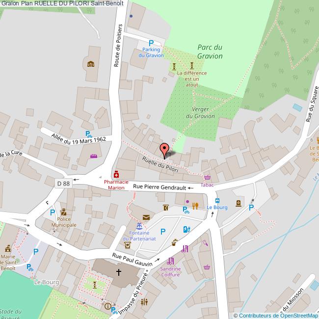 Ruelle du PILORI Saint-Benoît