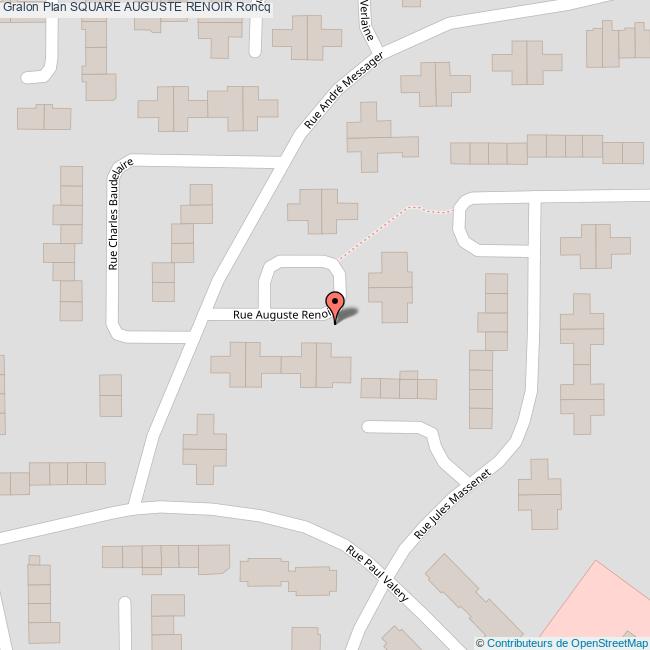 Square AUGUSTE RENOIR Roncq