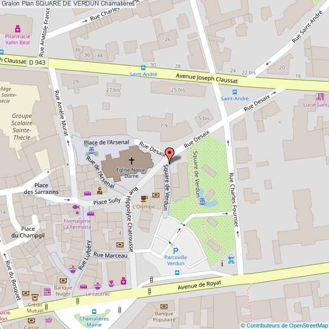 Square de VERDUN Chamalières