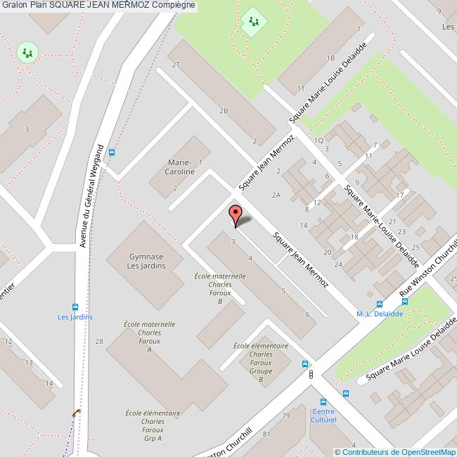 2 Rue Jean Mermoz 60280 Margny lès compiègne Square JEAN MERMOZ Compiègne