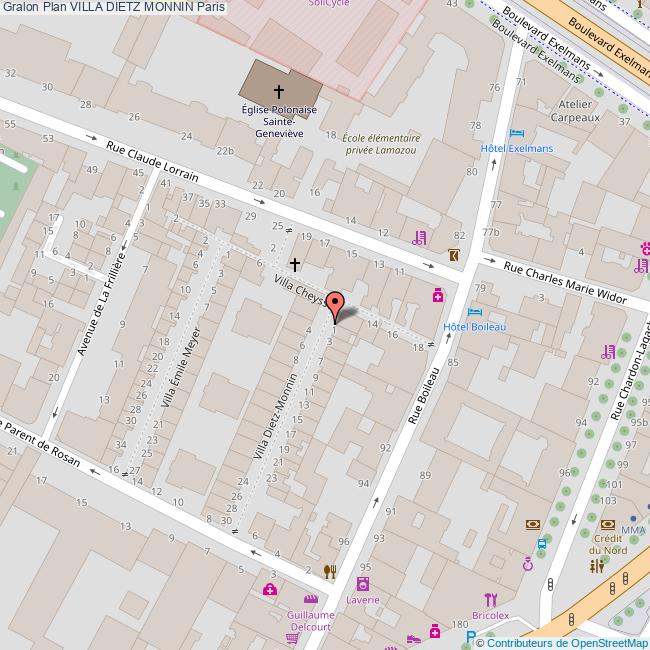 Villa DIETZ MONNIN Paris