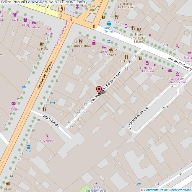 Villa WAGRAM SAINT HONORE Paris