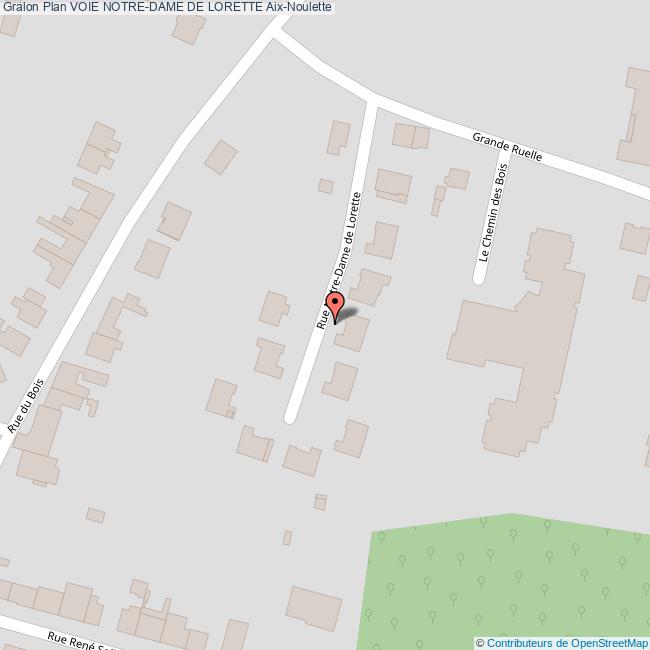 Voie NOTREDAME DE LORETTE AixNoulette