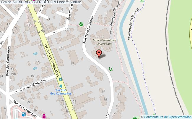 plan Aurillac Distribution