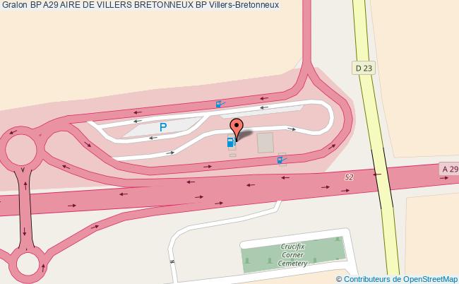 plan Bp A29 Aire De Villers Bretonneux