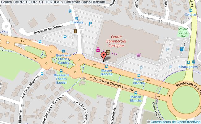 Plan de Saint-Herblain - Voyages - Cartes