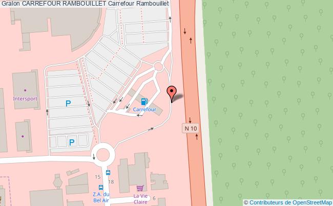 Station CARREFOUR RAMBOUILLET essence Carrefour Rambouillet