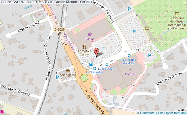 Station CASINO SUPERMARCHE essence Casino Mouans-Sartoux