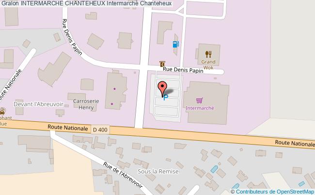 Station INTERMARCHE CHANTEHEUX essence Intermarché Chanteheux