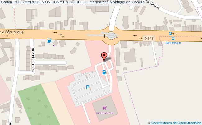 plan Intermarche Montigny En Gohelle