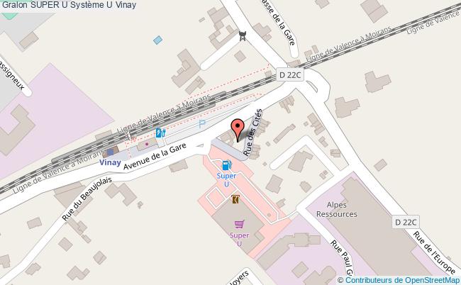 Station Super U Essence Systeme U Vinay