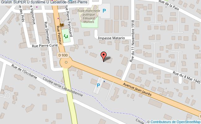 Station Super U Essence Systeme U Labastide Saint Pierre