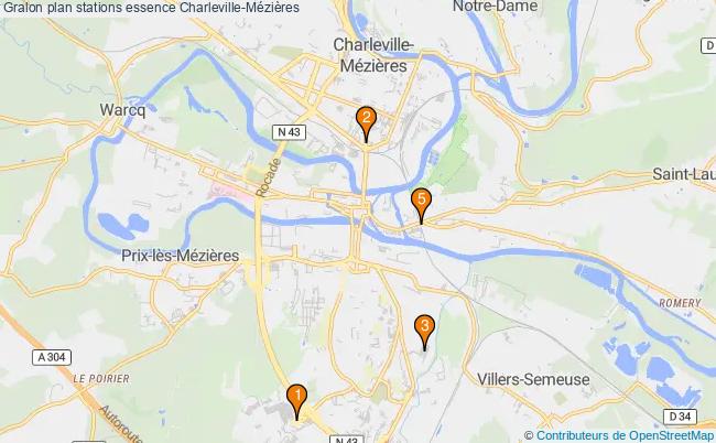plan stations essence Charleville-mézières plan stations essence Charleville-mézières