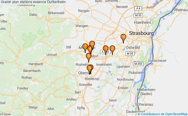 plan stations essence Duttlenheim plan stations essence Duttlenheim