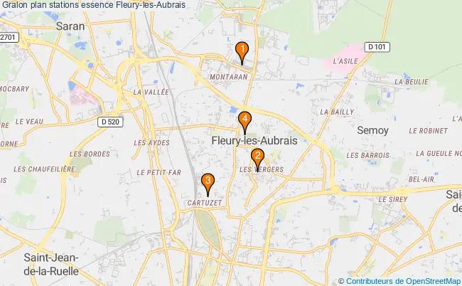 plan stations essence Fleury-les-aubrais plan stations essence Fleury-les-aubrais