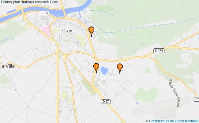 plan stations essence Gray plan stations essence Gray