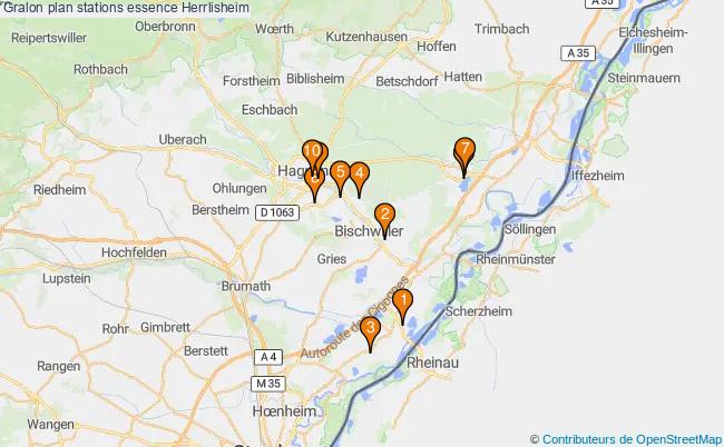 plan stations essence Herrlisheim plan stations essence Herrlisheim