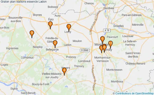 plan stations essence Ladon plan stations essence Ladon