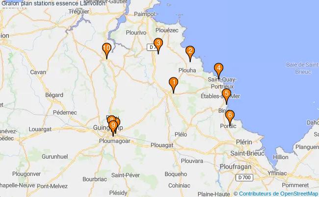 plan stations essence Lanvollon plan stations essence Lanvollon