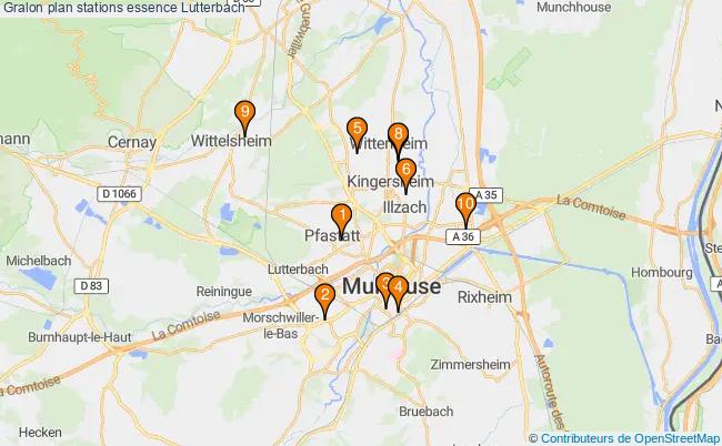 plan stations essence Lutterbach plan stations essence Lutterbach