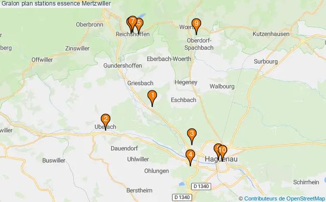 plan stations essence Mertzwiller plan stations essence Mertzwiller