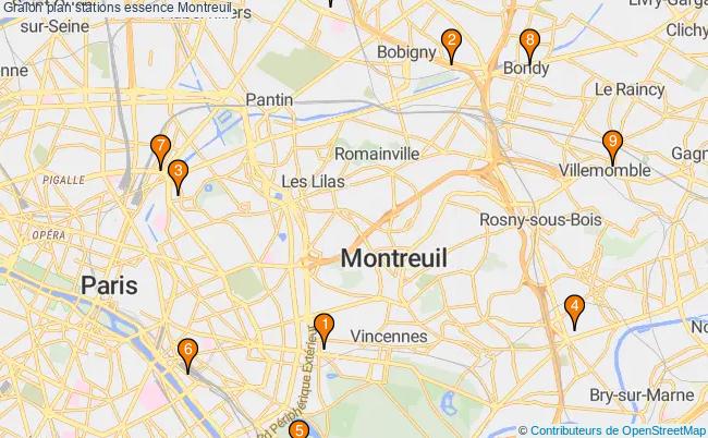 plan stations essence Montreuil plan stations essence Montreuil