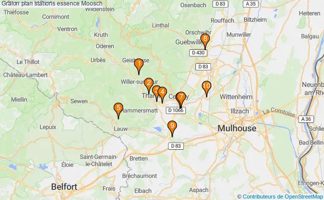 plan stations essence Moosch plan stations essence Moosch