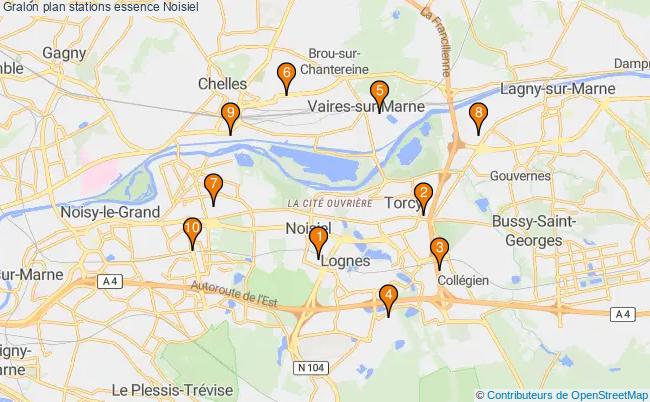 plan stations essence Noisiel plan stations essence Noisiel