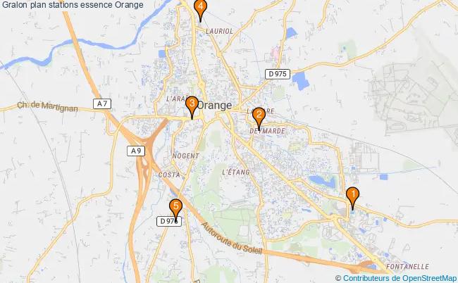 plan stations essence Orange plan stations essence Orange