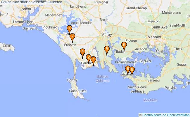 plan stations essence Quiberon plan stations essence Quiberon