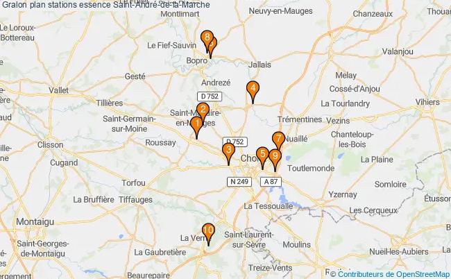 plan stations essence Saint-andré-de-la-marche plan stations essence Saint-andré-de-la-marche