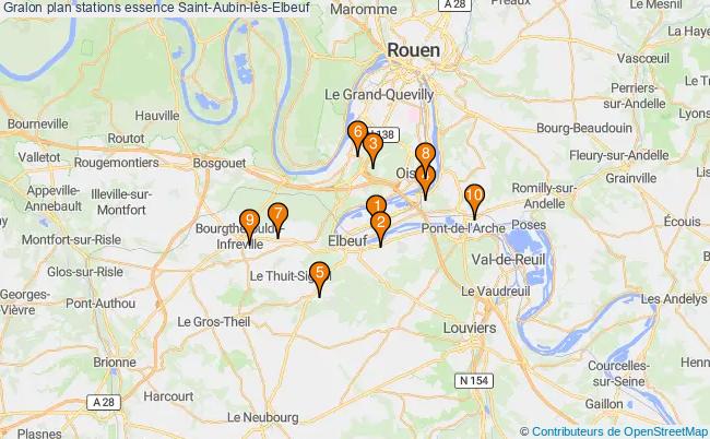 plan stations essence Saint-aubin-lès-elbeuf plan stations essence Saint-aubin-lès-elbeuf
