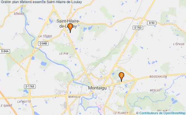 plan stations essence Saint-hilaire-de-loulay plan stations essence Saint-hilaire-de-loulay