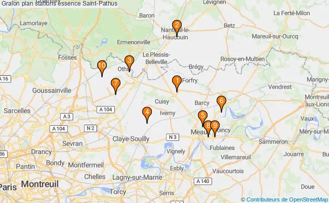 plan stations essence Saint-pathus plan stations essence Saint-pathus