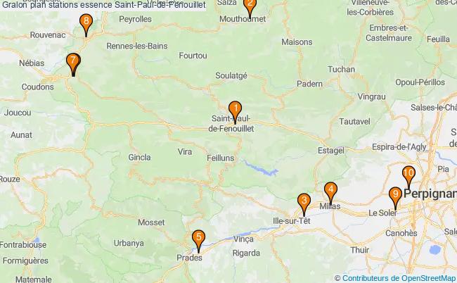 plan stations essence Saint-paul-de-fenouillet plan stations essence Saint-paul-de-fenouillet