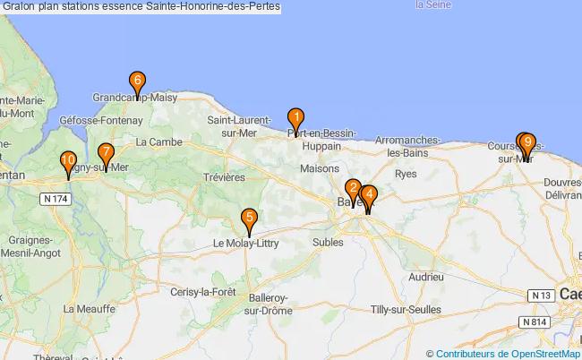 plan stations essence Sainte-honorine-des-pertes plan stations essence Sainte-honorine-des-pertes