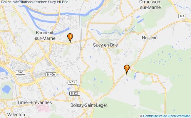 plan stations essence Sucy-en-brie plan stations essence Sucy-en-brie