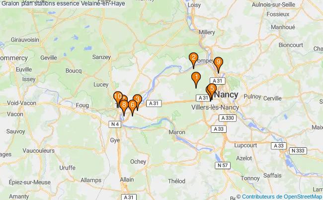 plan stations essence Velaine-en-haye plan stations essence Velaine-en-haye