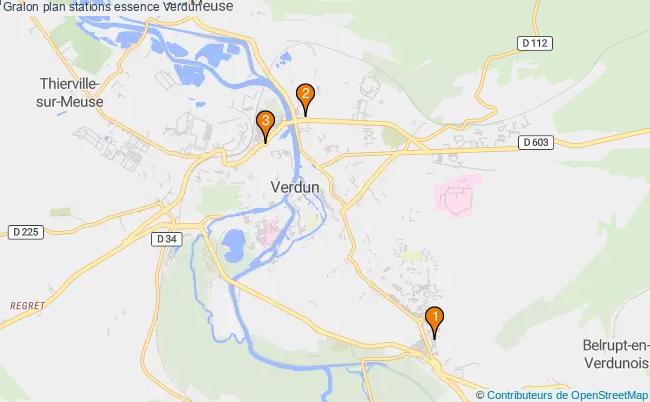 plan stations essence Verdun plan stations essence Verdun