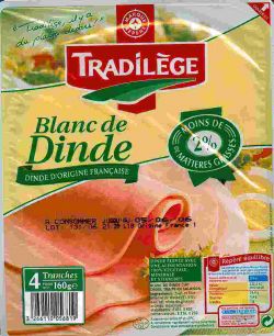 Blanc de dinde informations calories Blanc de dinde