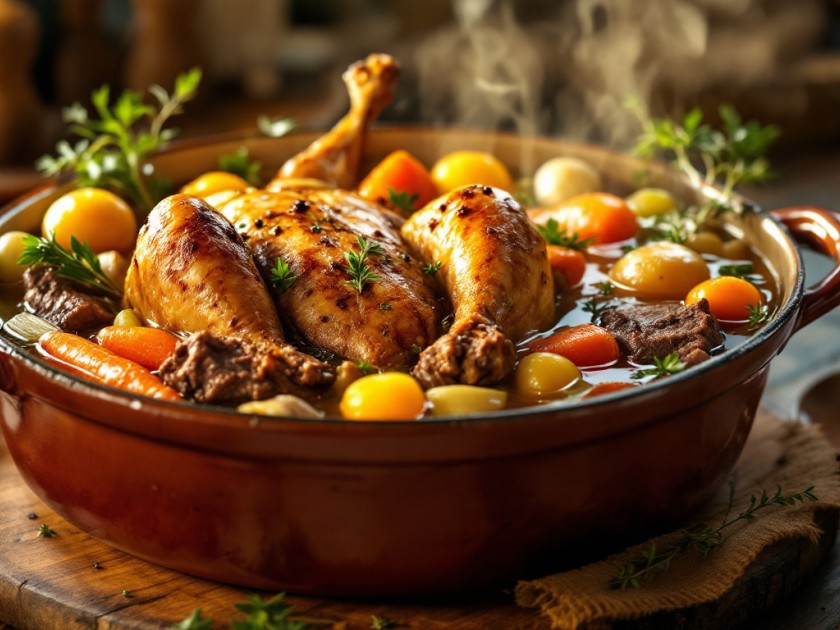 Poule au Pot-Au-Feu: Recette Traditionnelle Facile