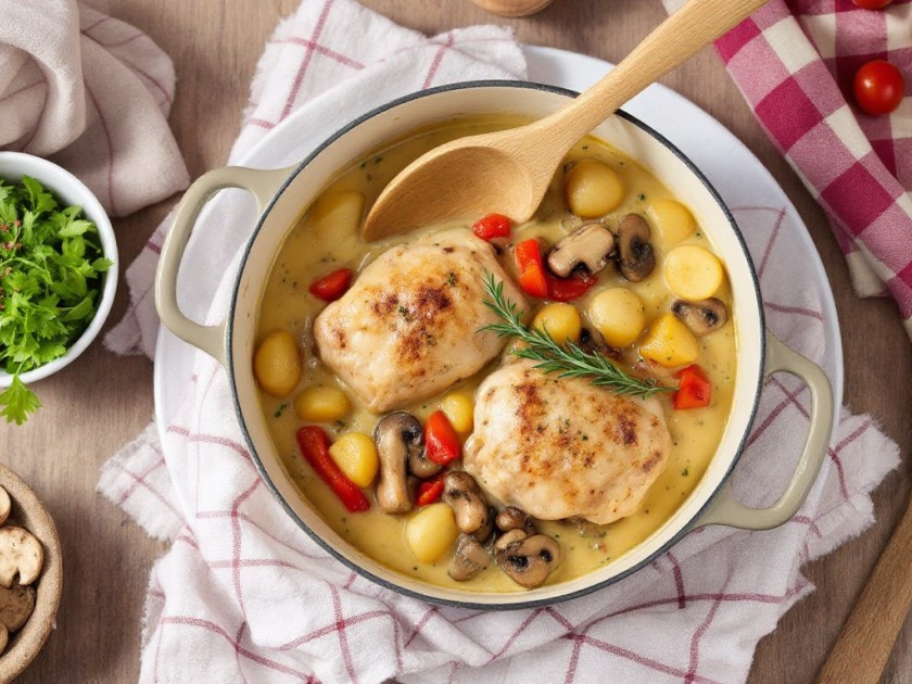 Cuisines de Poulet Façon Grand-Mère : Recette Confort Émotionnelle