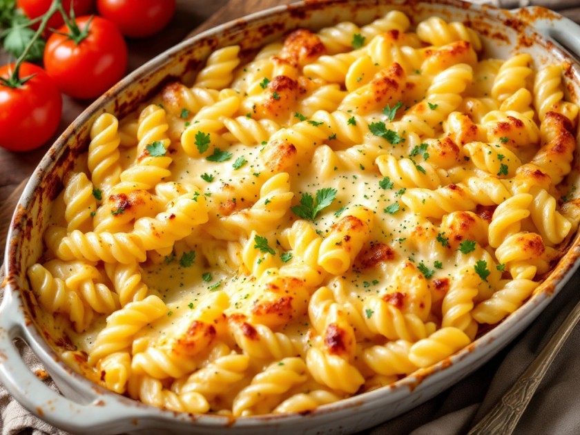 Gratin de Pâtes Moelleux Facile et Économique