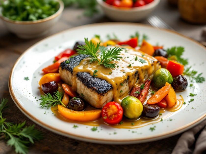 Filet de Lieu Noir à la Moutarde : Recette Savoureuse et Facile