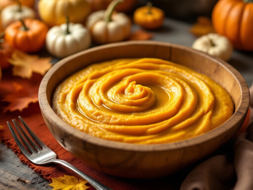 Purée de potiron simple et crémeuse