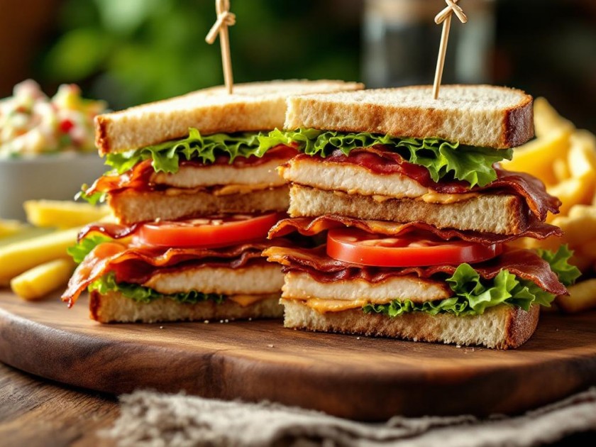 Recette Authentique du Club Sandwich Américain